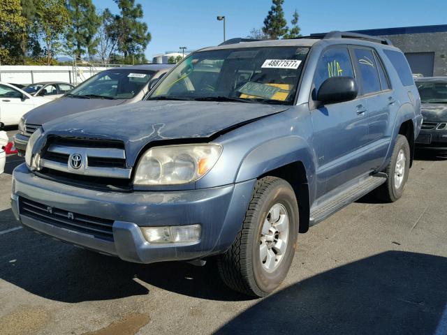 JTEZU14R950046987 - 2005 TOYOTA 4RUNNER SR BLUE photo 2