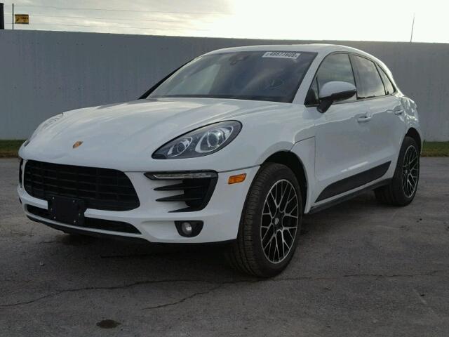 WP1AA2A58HLB03764 - 2017 PORSCHE MACAN WHITE photo 2