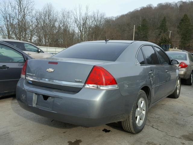 2G1WT58K079365744 - 2007 CHEVROLET IMPALA LT GRAY photo 4