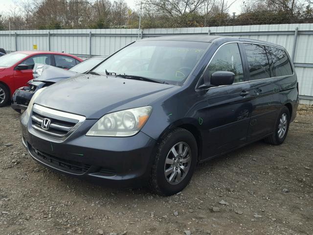 5FNRL38236B056336 - 2006 HONDA ODYSSEY LX GRAY photo 2