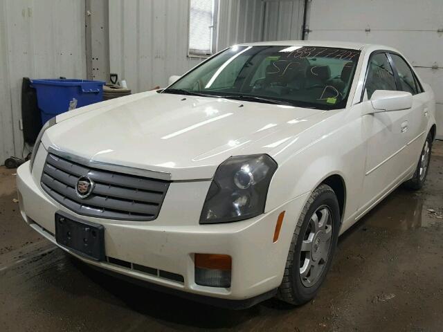 1G6DM57N830133682 - 2003 CADILLAC CTS WHITE photo 2