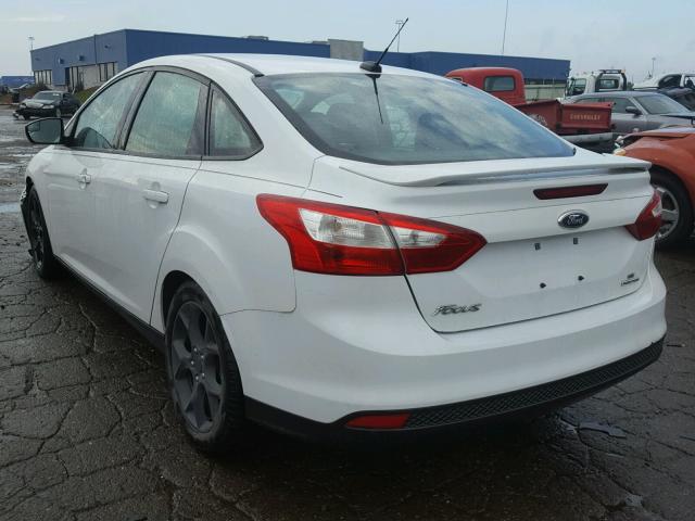 1FADP3F23EL143222 - 2014 FORD FOCUS SE WHITE photo 3