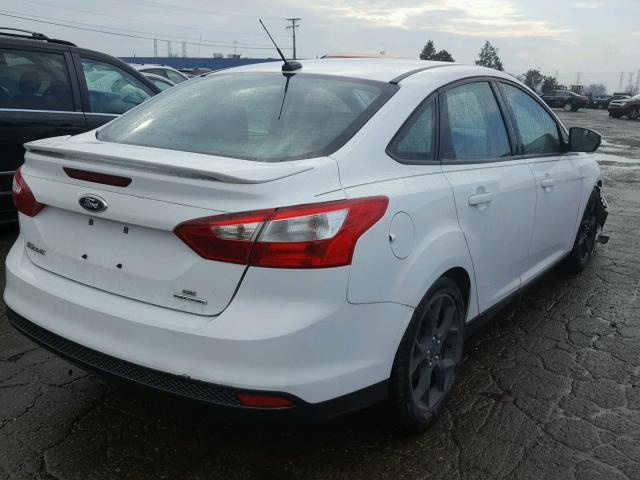 1FADP3F23EL143222 - 2014 FORD FOCUS SE WHITE photo 4