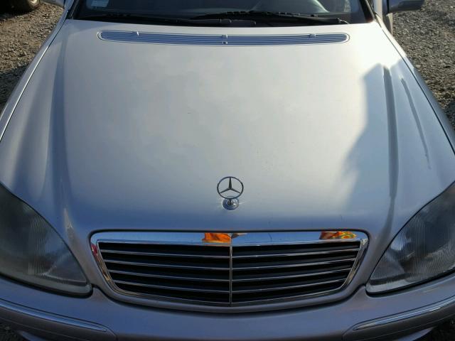 WDBNG70J6YA087796 - 2000 MERCEDES-BENZ S 430 SILVER photo 7