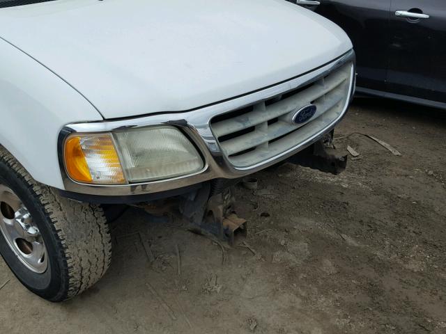 2FTZX07211CA70742 - 2001 FORD F150 WHITE photo 9