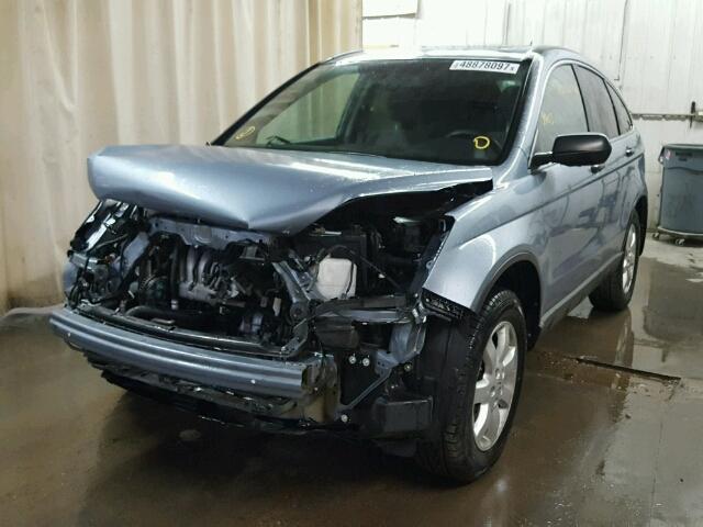 3CZRE48508G702028 - 2008 HONDA CR-V EX BLUE photo 2