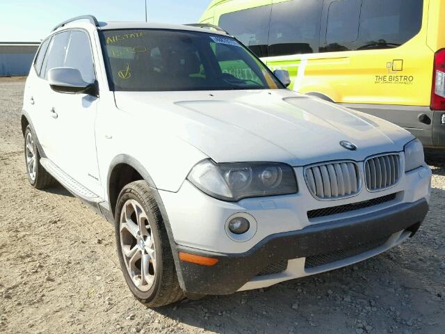 WBXPC9C49AWJ38758 - 2010 BMW X3 XDRIVE3 WHITE photo 1