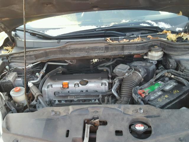 5J6RE4H74AL036205 - 2010 HONDA CR-V EXL 灰色 照片 7