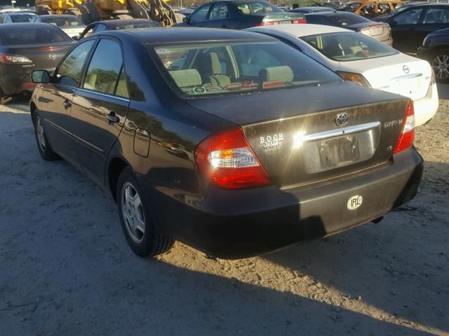 4T1BF32K23U060717 - 2003 TOYOTA CAMRY LE 黑色 照片 3