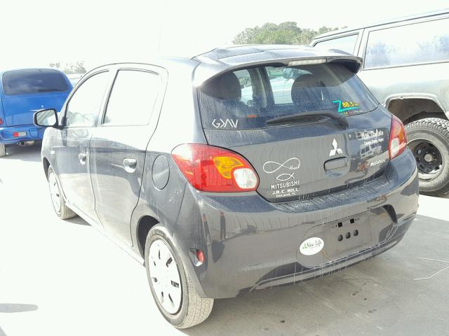 ML32A3HJ4EH014922 - 2014 MITSUBISHI MIRAGE DE BLACK photo 3