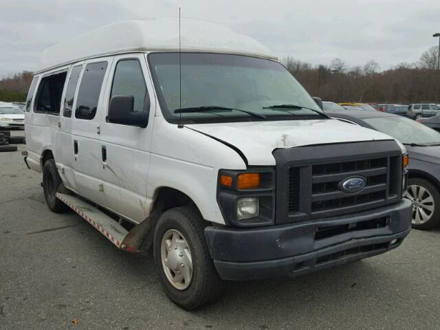 1FTNS24L78DA29869 - 2008 FORD ECONOLINE WHITE photo 1