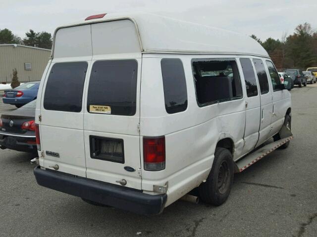 1FTNS24L78DA29869 - 2008 FORD ECONOLINE WHITE photo 4