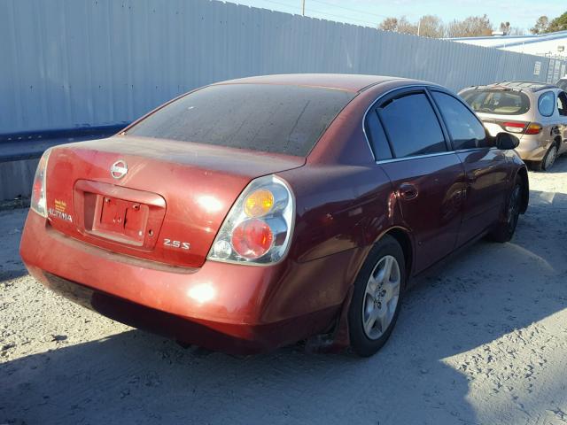 1N4AL11D63C117836 - 2003 NISSAN ALTIMA BAS MAROON photo 4