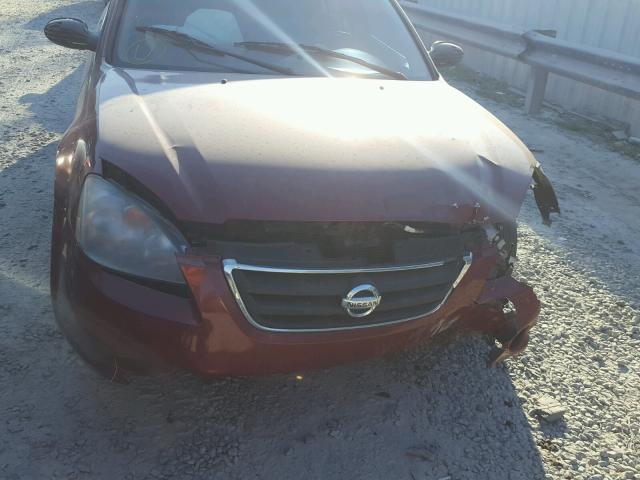 1N4AL11D63C117836 - 2003 NISSAN ALTIMA BAS MAROON photo 9