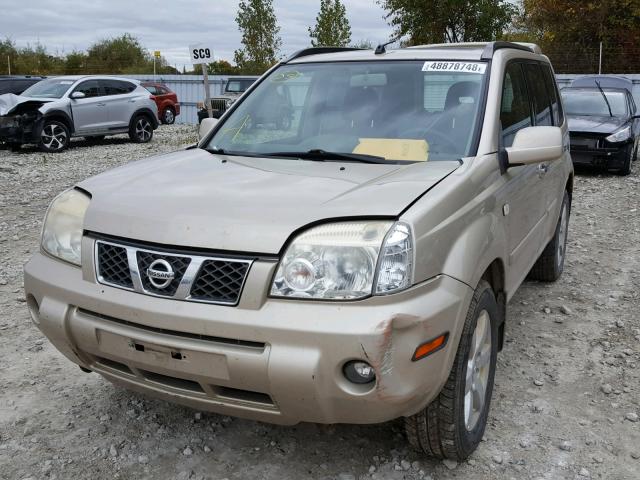 JN8BT08V86W202966 - 2006 NISSAN X-TRAIL XE GOLD photo 2