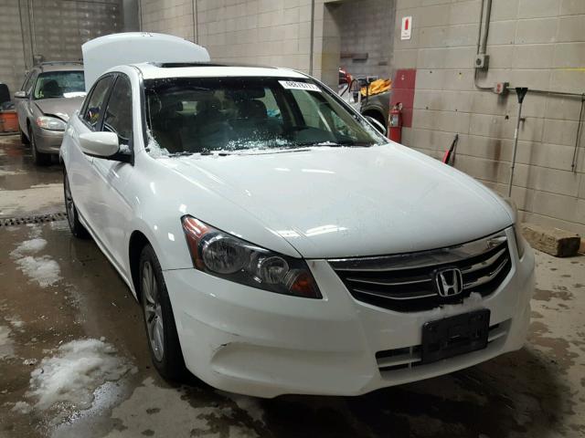 1HGCP2F88BA125201 - 2011 HONDA ACCORD EXL WHITE photo 1