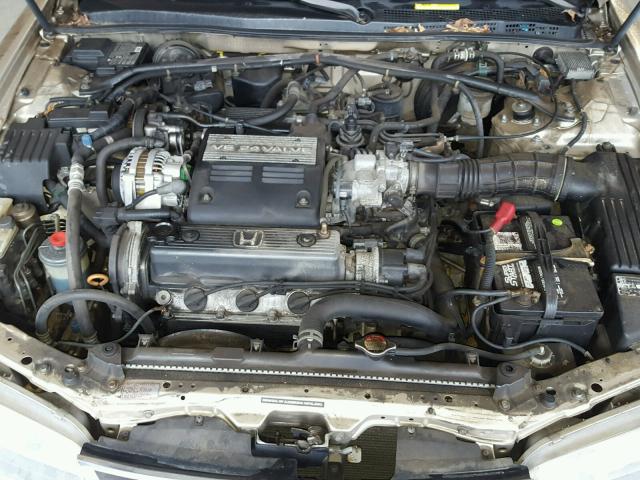 1HGCE6660SA024486 - 1995 HONDA ACCORD EX GOLD photo 7