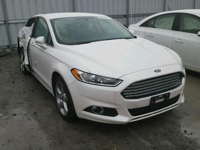 3FA6P0H72GR392857 - 2016 FORD FUSION SE WHITE photo 1