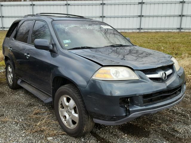 2HNYD18245H527328 - 2005 ACURA MDX BLACK photo 1