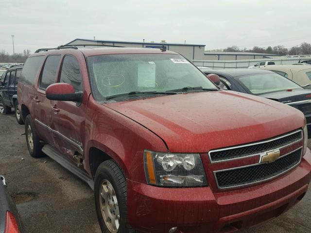 1GNSCJE05BR117223 - 2011 CHEVROLET SUBURBAN C BURGUNDY photo 1