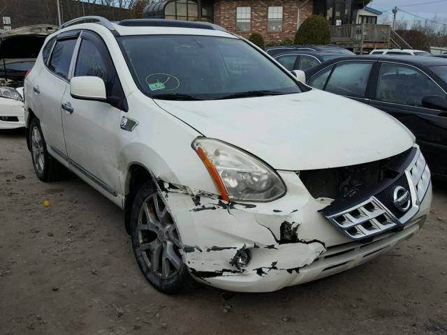 JN8AS5MV6BW268394 - 2011 NISSAN ROGUE S WHITE photo 1