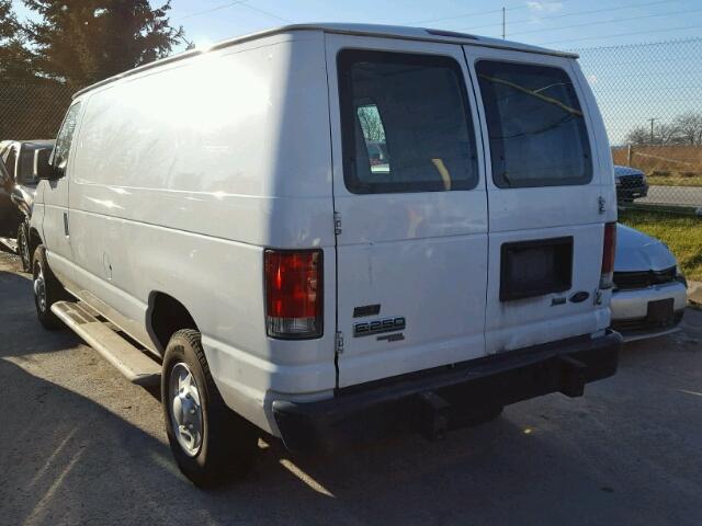 1FTNE2EW9BDA76683 - 2011 FORD ECONOLINE WHITE photo 3