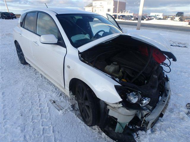 JM1BK34L171755977 - 2007 MAZDA SPEED 3 WHITE photo 1