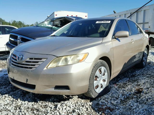 4T1BE46K77U194521 - 2007 TOYOTA CAMRY NEW GOLD photo 2