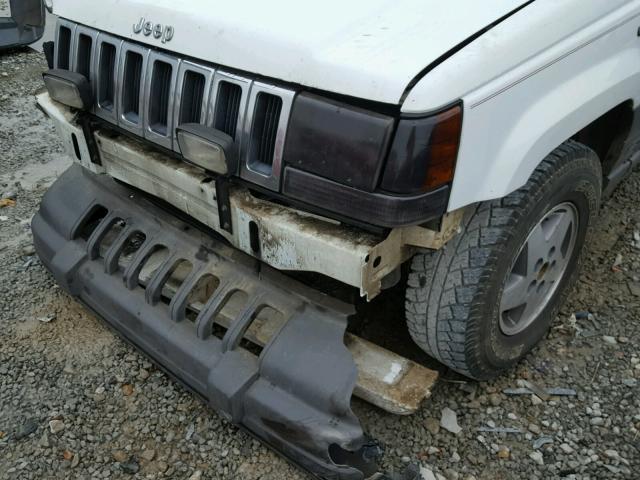 1J4GZ58Y5RC147125 - 1994 JEEP GRAND CHER WHITE photo 9