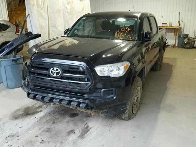 5TFAX5GN5GX063921 - 2016 TOYOTA TACOMA DOU BLACK photo 2