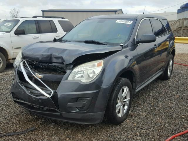 2GNALBEC0B1250816 - 2011 CHEVROLET EQUINOX LS CHARCOAL photo 2