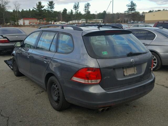 3VWMZ71K29M291270 - 2009 VOLKSWAGEN JETTA S Boz foto 3