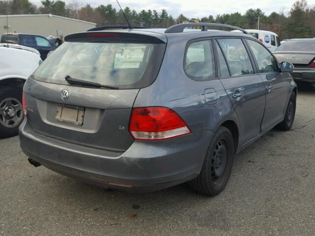 3VWMZ71K29M291270 - 2009 VOLKSWAGEN JETTA S Boz foto 4