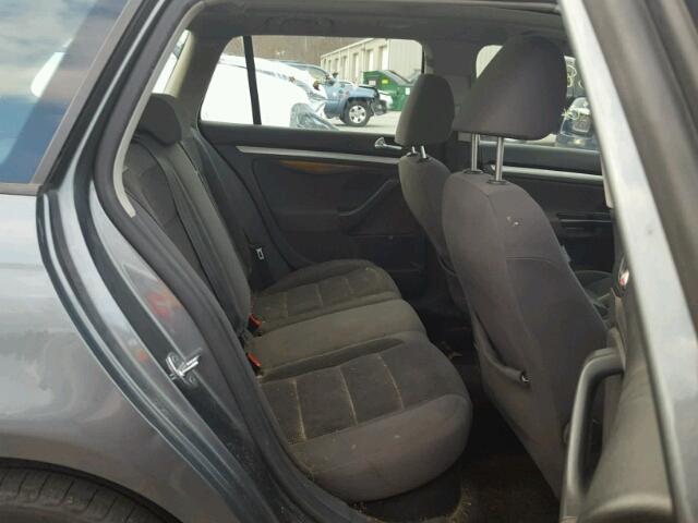 3VWMZ71K29M291270 - 2009 VOLKSWAGEN JETTA S Boz foto 6