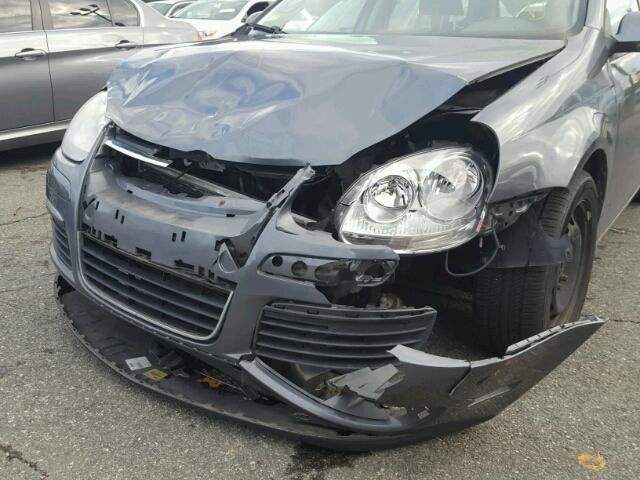 3VWMZ71K29M291270 - 2009 VOLKSWAGEN JETTA S Boz foto 9