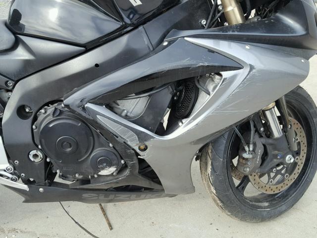 JS1GN7DA562119293 - 2006 SUZUKI GSX-R600 K BLACK photo 9