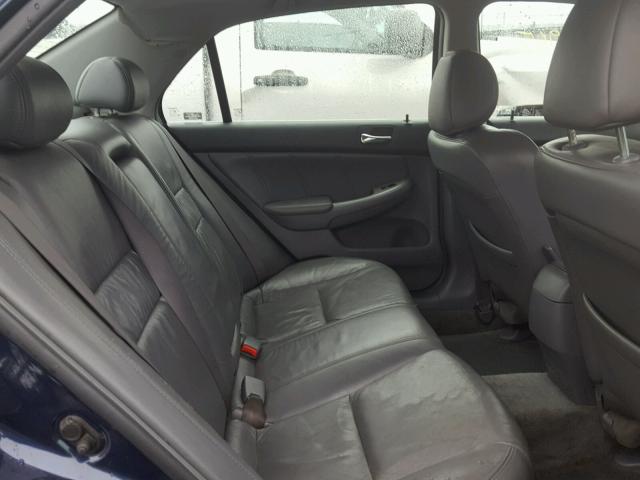 1HGCM66567A042606 - 2007 HONDA ACCORD EX BLUE photo 6