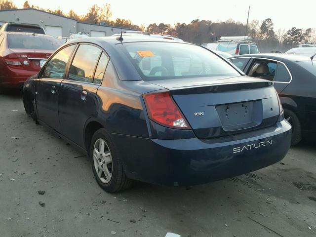 1G8AJ55F97Z112856 - 2007 SATURN ION LEVEL BLUE photo 3