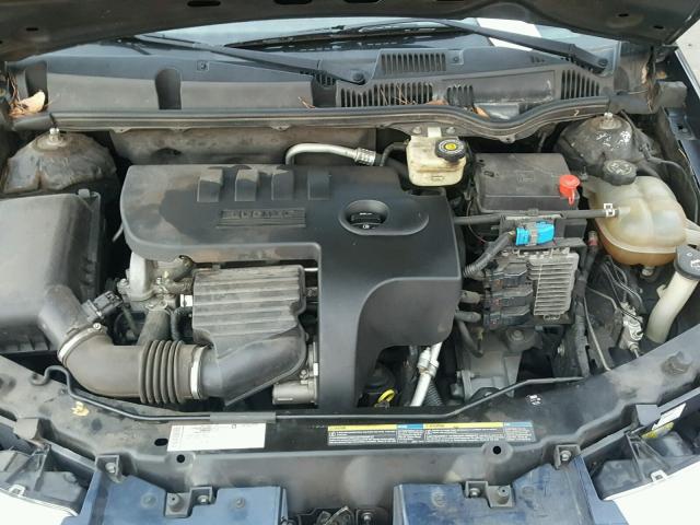 1G8AJ55F97Z112856 - 2007 SATURN ION LEVEL BLUE photo 7