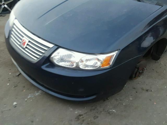 1G8AJ55F97Z112856 - 2007 SATURN ION LEVEL BLUE photo 9