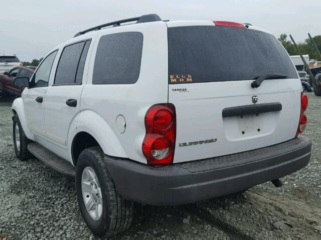 1D4HD38N84F235549 - 2004 DODGE DURANGO ST WHITE photo 3