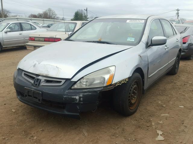 1HGCM56363A105805 - 2003 HONDA ACCORD LX SILVER photo 2