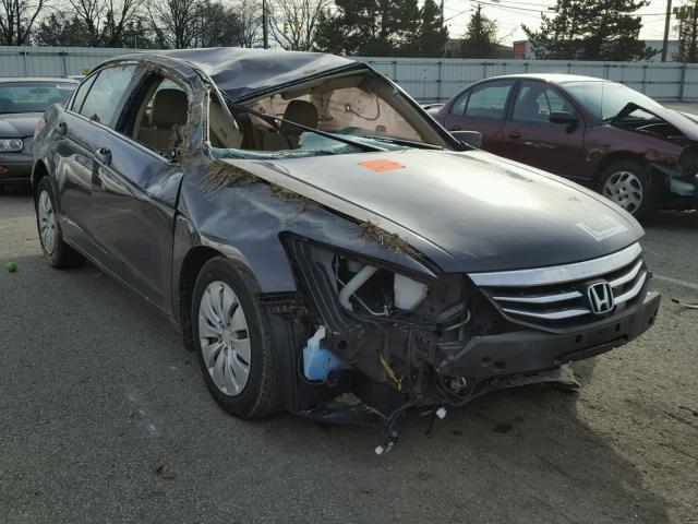 1HGCP2F38BA038774 - 2011 HONDA ACCORD LX GRAY photo 1