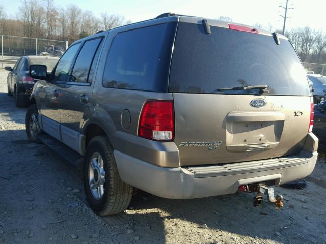 1FMPU16L03LB21202 - 2003 FORD EXPEDITION TAN photo 3