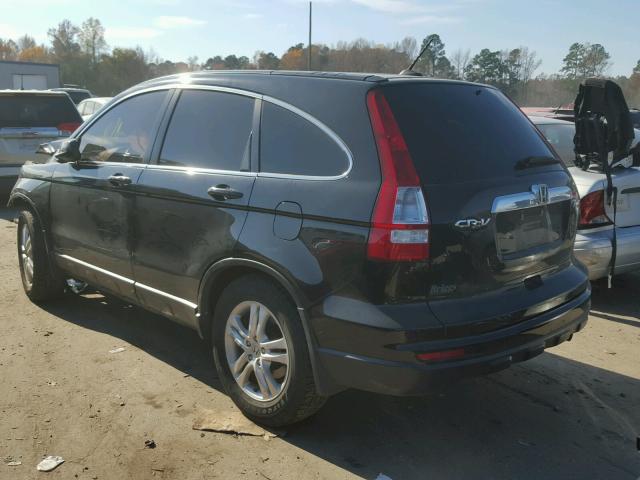 5J6RE4H78BL089314 - 2011 HONDA CR-V EXL 黑色 照片 3