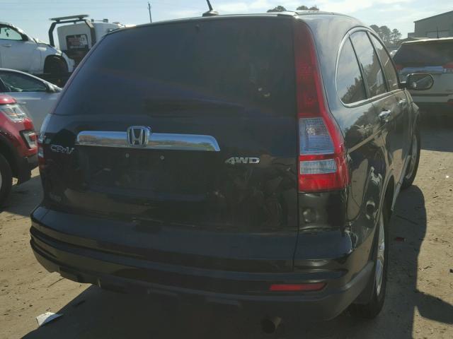5J6RE4H78BL089314 - 2011 HONDA CR-V EXL 黑色 照片 4