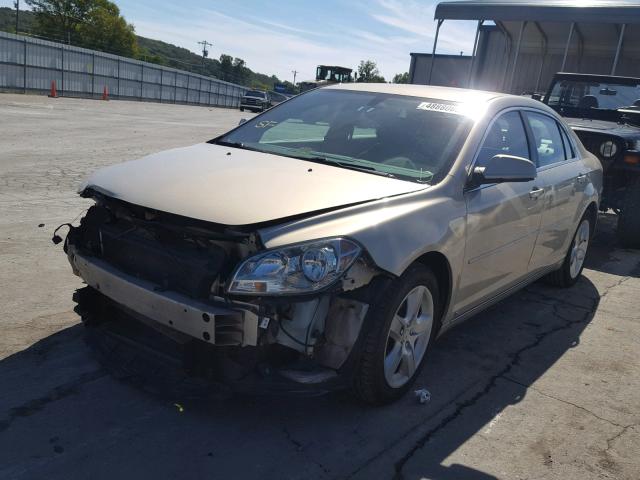 1G1ZC5E0XAF127026 - 2010 CHEVROLET MALIBU 1LT TAN photo 2
