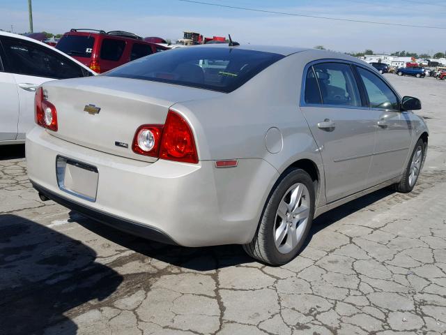 1G1ZC5E0XAF127026 - 2010 CHEVROLET MALIBU 1LT TAN photo 4