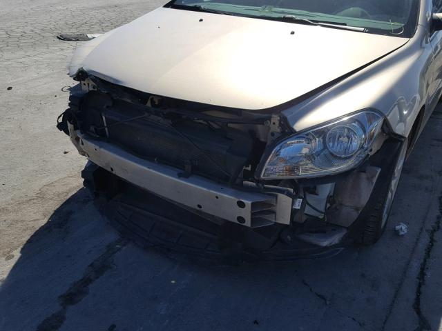 1G1ZC5E0XAF127026 - 2010 CHEVROLET MALIBU 1LT TAN photo 9
