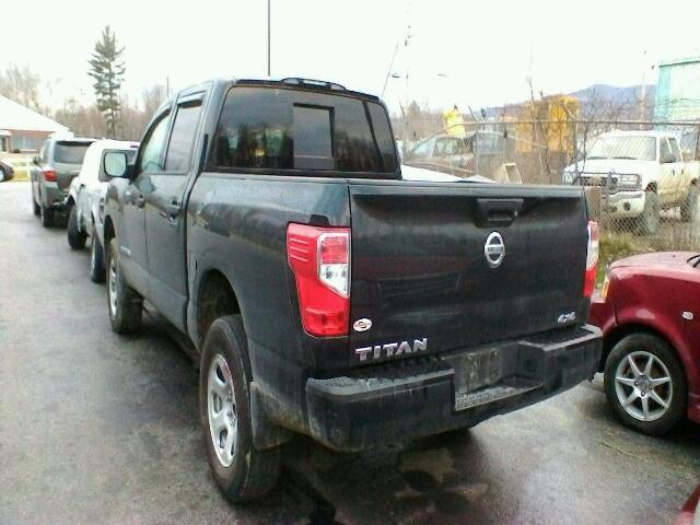 1N6AA1EJ5HN507142 - 2017 NISSAN TITAN S BLACK photo 3